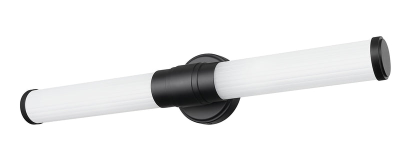 Warwick 1 Light 25.25" Vanity in Matte Black