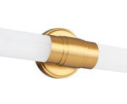 Warwick 1 Light 25.25" Vanity in Modern Gold