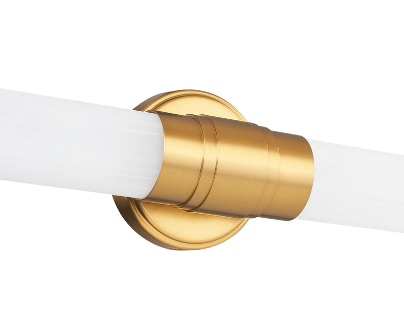 Warwick 1 Light 25.25" Vanity in Modern Gold