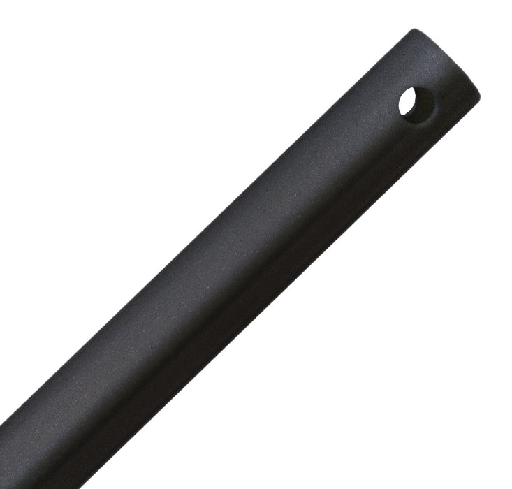 12" Fan Accessory Downrod in Flat Black