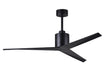 EK-BK-BK - Eliza 56" Ceiling Fan in Matte Black by Matthews Fan Company