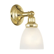 Classic Wall Sconce in Polished Brass