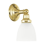 Classic Wall Sconce in Polished Brass