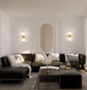Solange 1 Light 18.5" Vanity in Modern Gold in a room setting