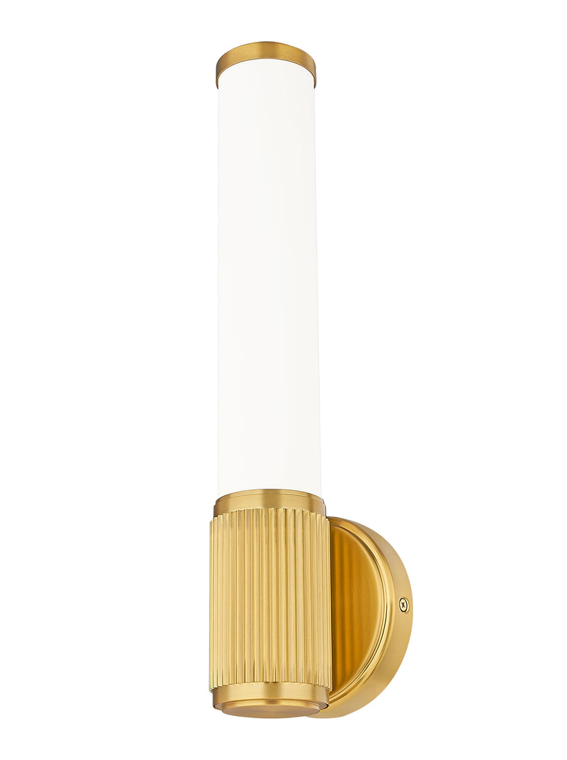 Solange 1 Light 4.75" Wall Sconce in Modern Gold