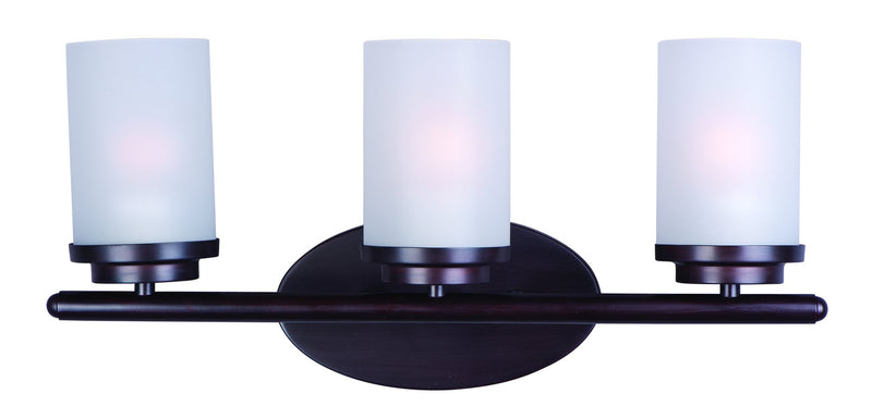 Corona 3 Light Bath Vanity Light in Oil Rubbed Bronze