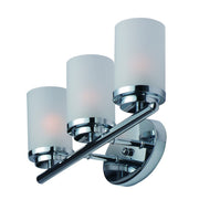 Corona 3 Light Bath Vanity Light in Polished Chrome