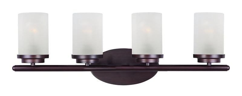 Corona 4 Light Bath Vanity Light in Oil Rubbed Bronze