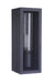 Carmel One Light Outdoor Lantern in Textured Matte Black