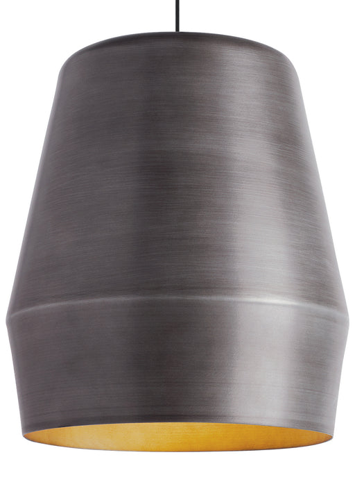 Allea One Light Pendant in Fossil Gray