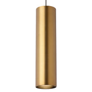 Piper Pendant in Aged Brass with Freejack Glass