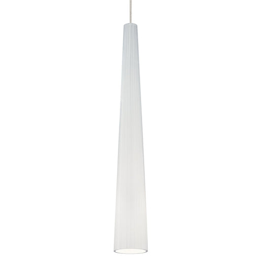 Zenith Large Pendant in Satin Nickel