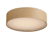 Prime 20" LED Flush Mount in Grass Cloth