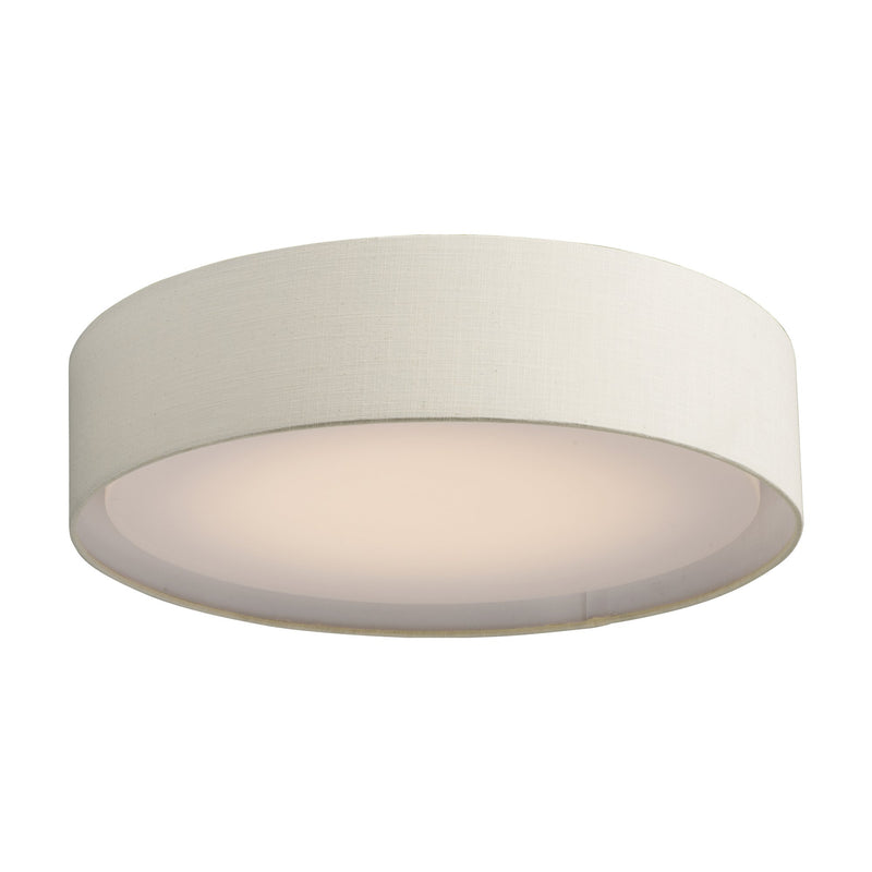 Prime 20" LED Flush Mount in Oatmeal