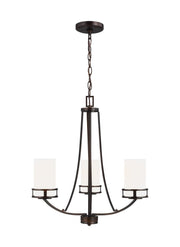 Robie 3-Light Chandelier in Bronze