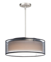 Prime 16" LED Pendant in Satin Nickel