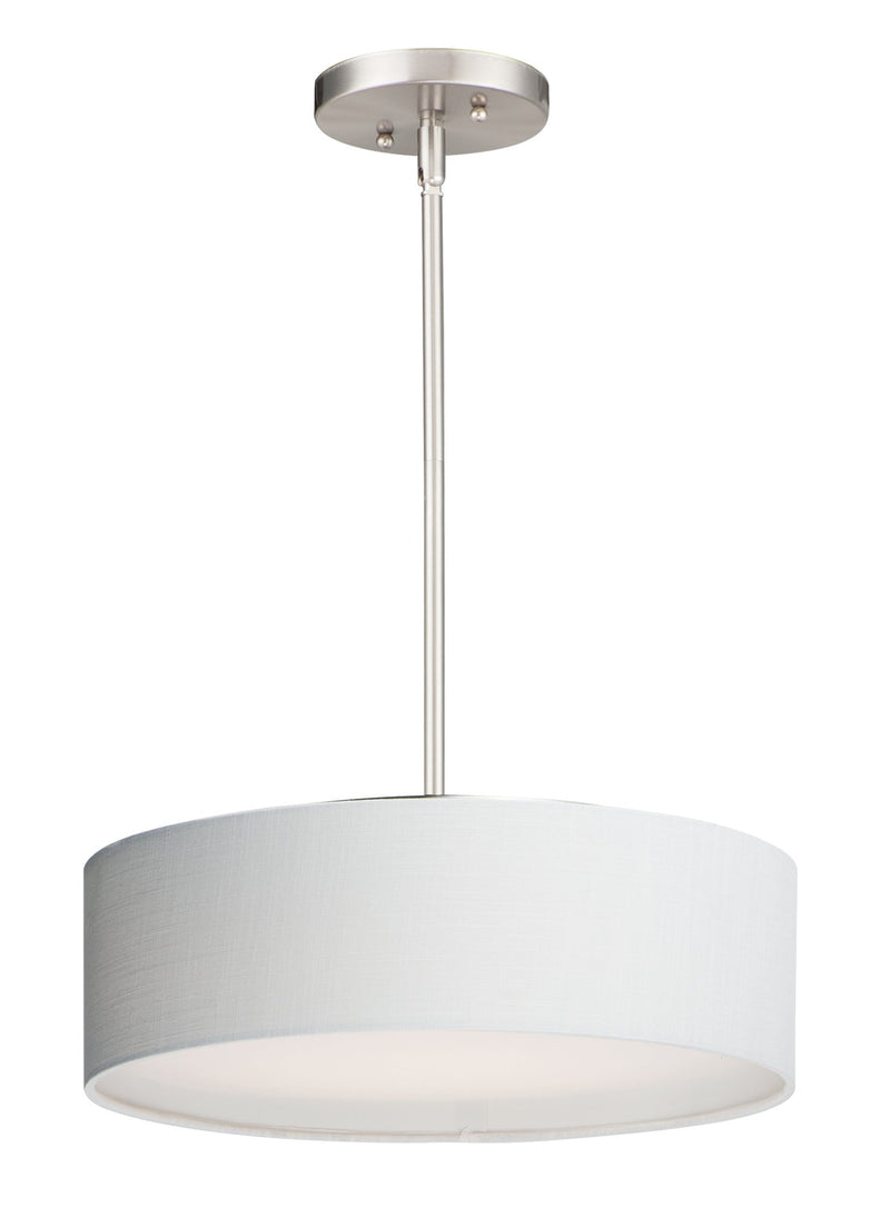 Prime 16" LED Pendant in Satin Nickel