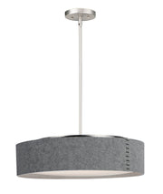 Prime 20" LED Pendant in Satin Nickel