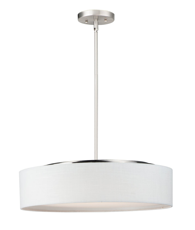 Prime 20" LED Pendant in Satin Nickel