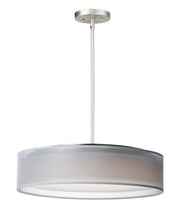 Prime 20" LED Pendant in Satin Nickel