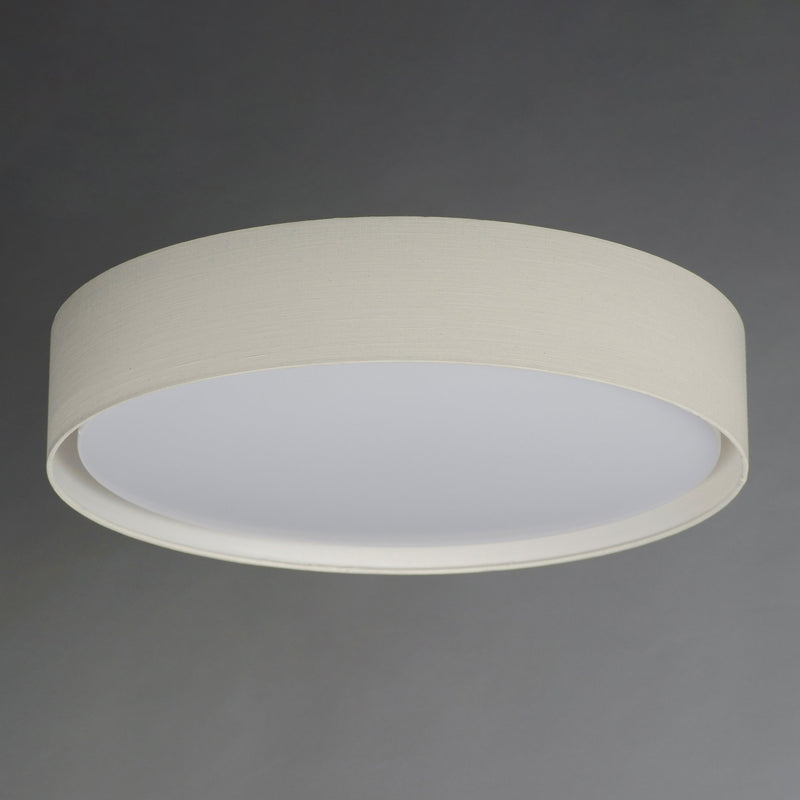 Prime 25" LED Flush Mount in Oatmeal