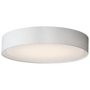 Prime 25" LED Flush Mount in White Linen