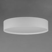 Prime 25" LED Flush Mount in White Linen
