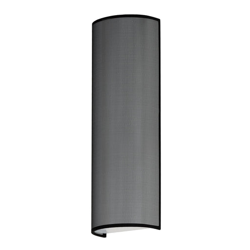 Prime 18" Tall LED Wall Sconce in Black Organza