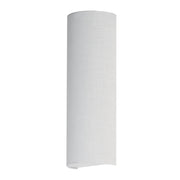 Prime 18" Tall LED Wall Sconce in White Linen