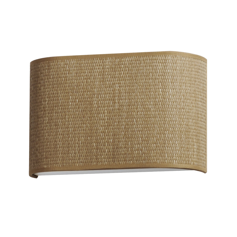 Prime 13" Wide LED Wall Sconce in Grass Cloth