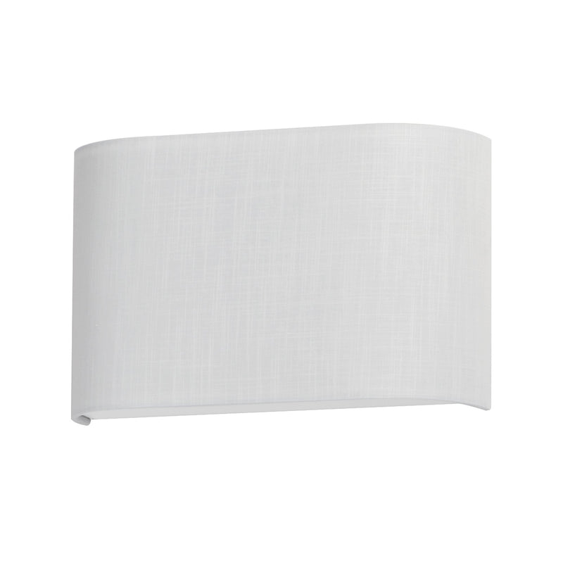 Prime 13" Wide LED Wall Sconce in White Linen