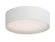 Prime 20" LED Flush Mount (120-277 Volt) in White Linen