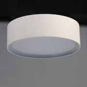 Prime 20" LED Flush Mount (120-277 Volt) in White Linen