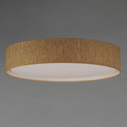 Prime 25" LED Flush Mount (120-277 Volt) in Grass Cloth
