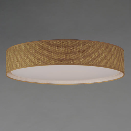 Prime 25" LED Flush Mount (120-277 Volt) in Grass Cloth