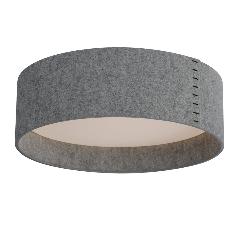Prime 25" LED Flush Mount (120-277 Volt) in Gray