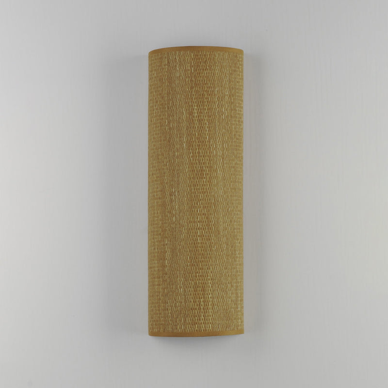 Prime 18" Tall 5CCT LED Wall Sconce (120-277 Volt) in Grass Cloth