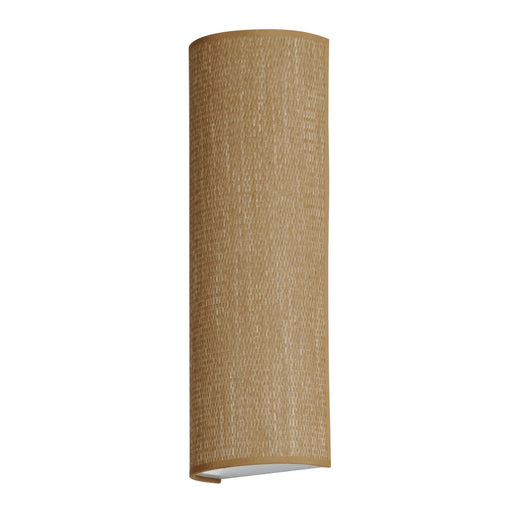 Prime 18" Tall 5CCT LED Wall Sconce (120-277 Volt) in Grass Cloth