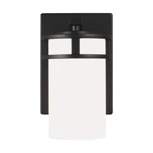 Robie Bath Sconce in Midnight Black