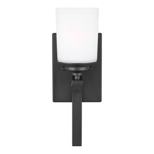 Kemal Bath Sconce in Midnight Black