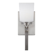 Kemal Bath Sconce in Brushed Nickel