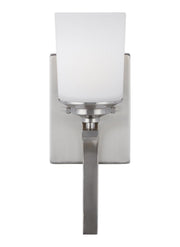 Kemal Bath Sconce in Brushed Nickel
