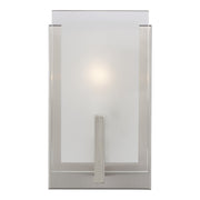 Syll Bath Sconce in Brushed Nickel