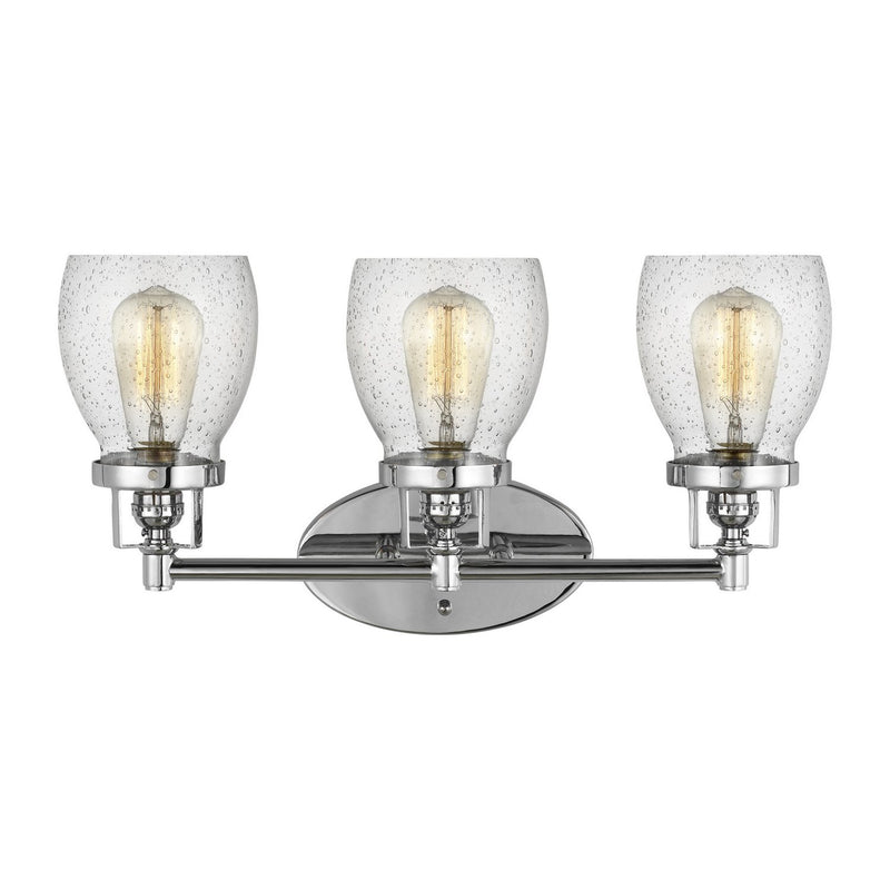 Belton 3-Light Bath Vanity Light in Chrome