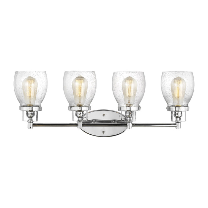 Belton Four Light Wall / Bath in Chrome