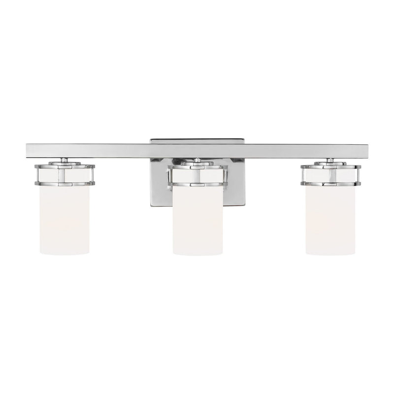 Robie 3-Light Bath Vanity Light in Chrome