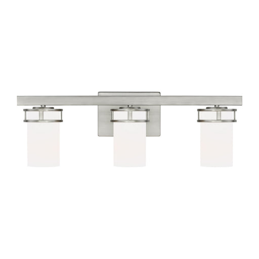 Robie Three Light Wall / Bath in Brushed Nickel