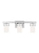 Robie Three Light Wall / Bath in Chrome