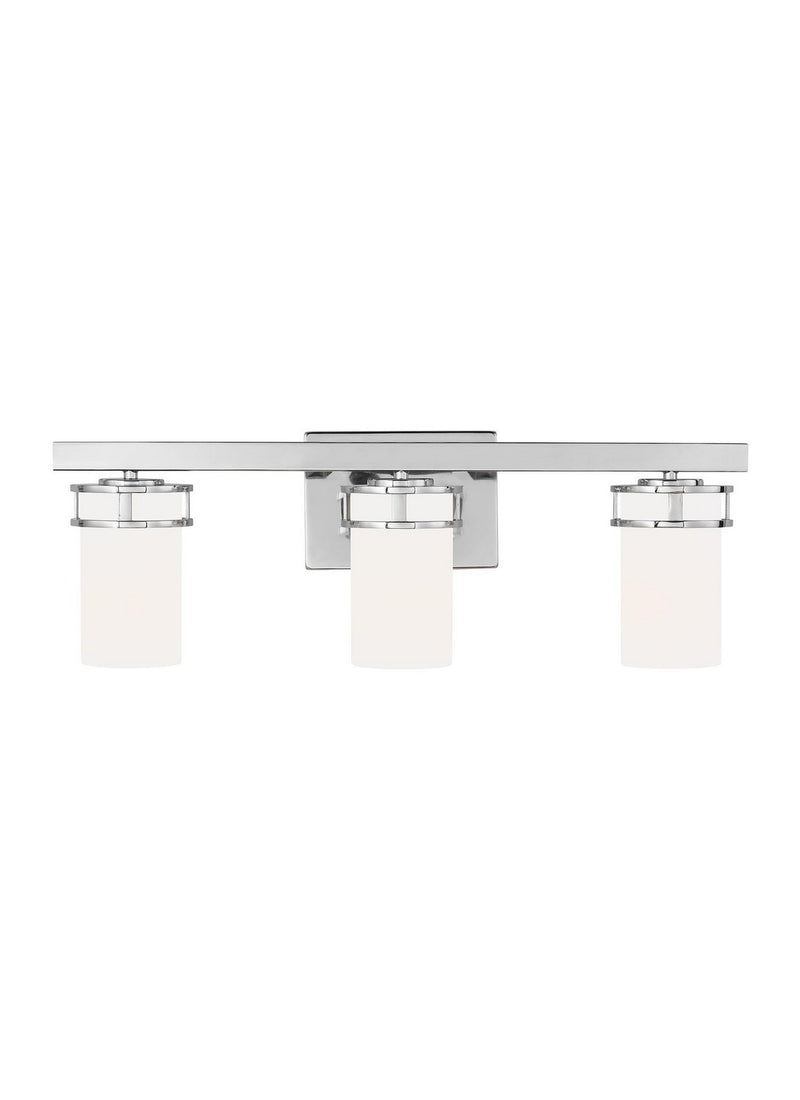 Robie 3-Light Bath Vanity Light in Chrome