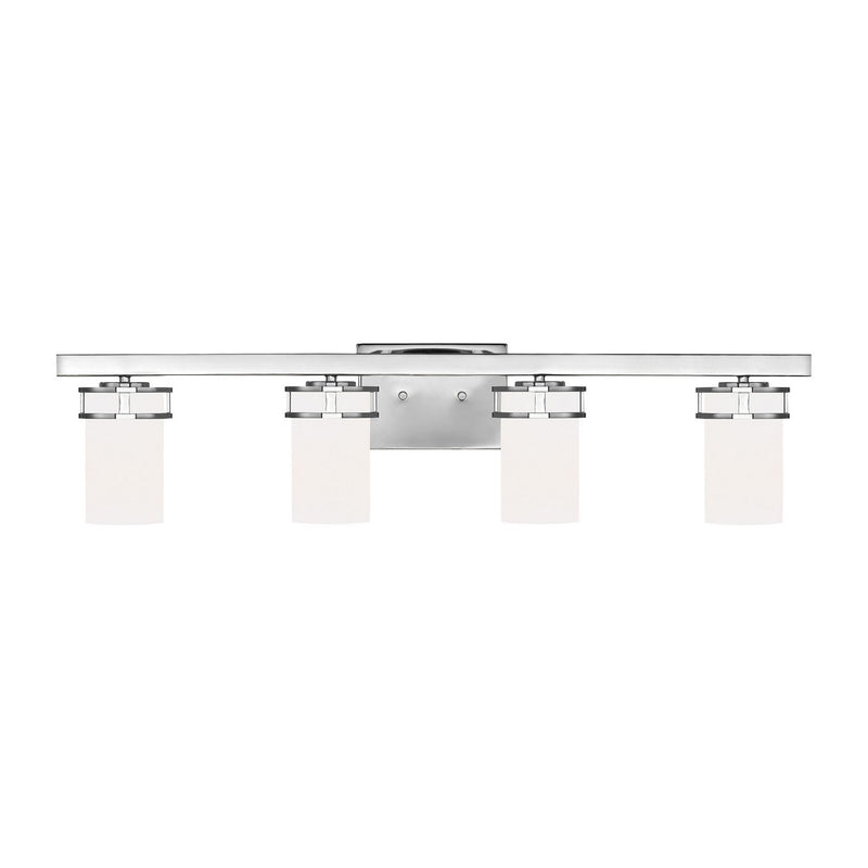 Robie 4-Light Bath Vanity Light in Chrome